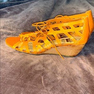 Croma Vintage Wedge Aviator Sandals, size 11